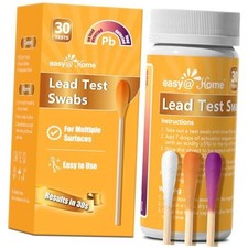 Lead Test Kit   30 Rapid Testing Swabs with 30  Second Colour  Change Results.