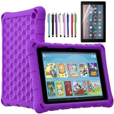 Case For 2022 Amazon Fire HD 8/ 8 Plus 12th Gen Tablet Kids Friendly Rugged Foam