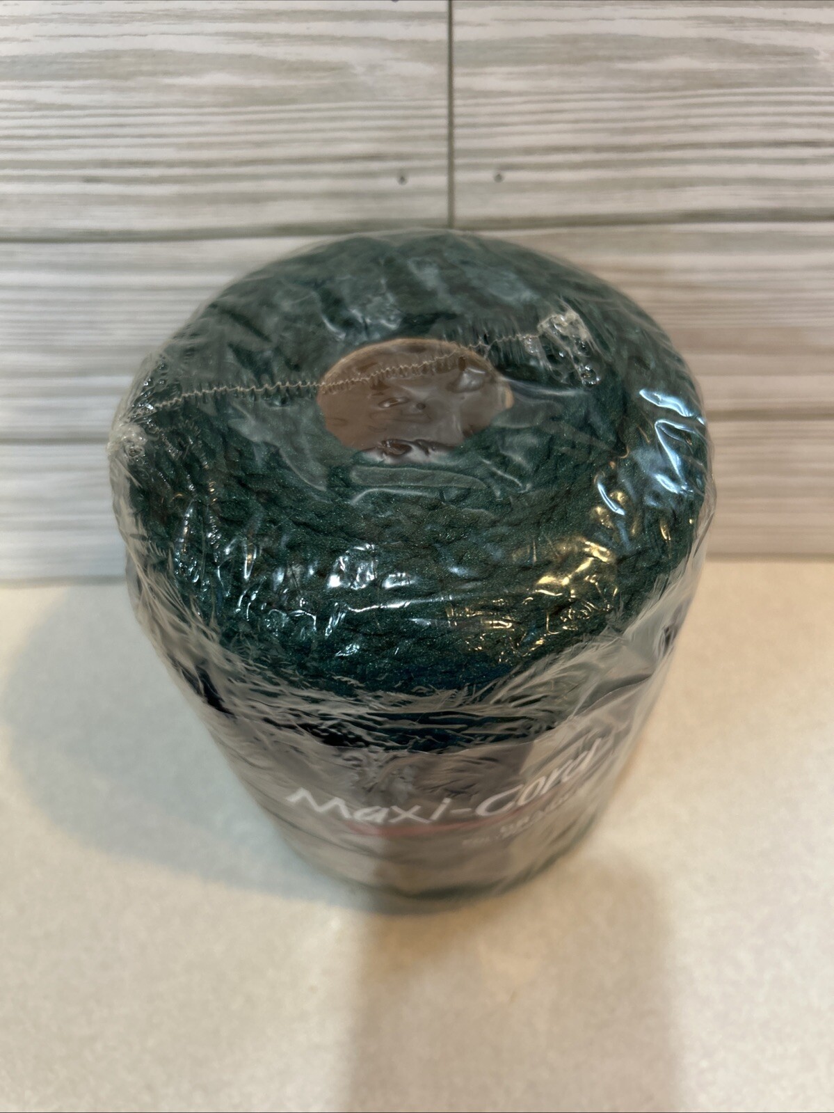 Maxi-Cord Braided Polypropylene Macrame Cord Crafts 6mm 100 Yards Dark Green