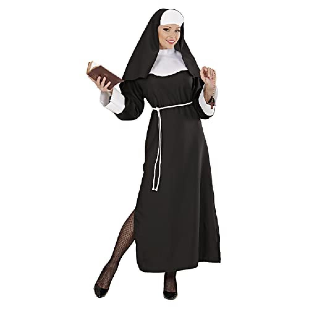 (TG. XXL) "NUN" (tunic, belt, headpiece) - (XXL) - NUOVO