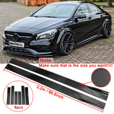 F&uuml;r Mercedes CLA A45 AMG 86.6" Seitenschweller Sideskirts Schweller Carbon Optik