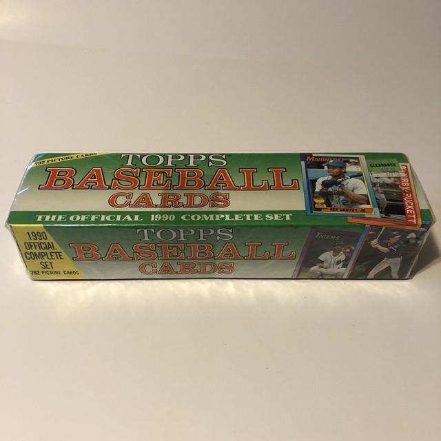 NEW Factory Sealed 1990 Topps Baseball Card Complete Set 792 Picture 