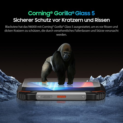 Blackview N6000 Android 13 4G Outdoor Smartphone 16GB + 256GB 4.3''QHD + 48MP NFC - Zdjęcie 10 z 18