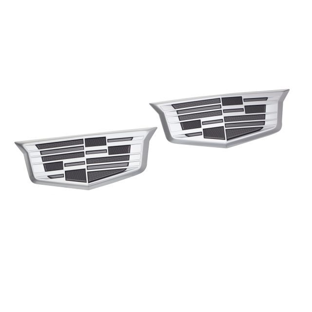 2019-2023 Cadillac XT4 Front & Rear Monochrome Emblems 84672031
