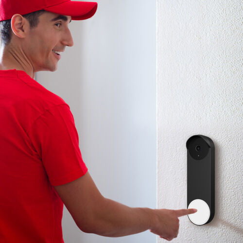 Wodoodporne etui ochronne do Google Nest Doorbell Wired 2nd Gen (czarne) Hot - Zdjęcie 3 z 9