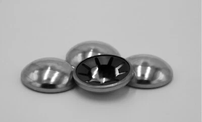 HMH Achskappe f. 20mm Achse Sicherungskappe Bollerwagen Sackkarren Starlockkappe