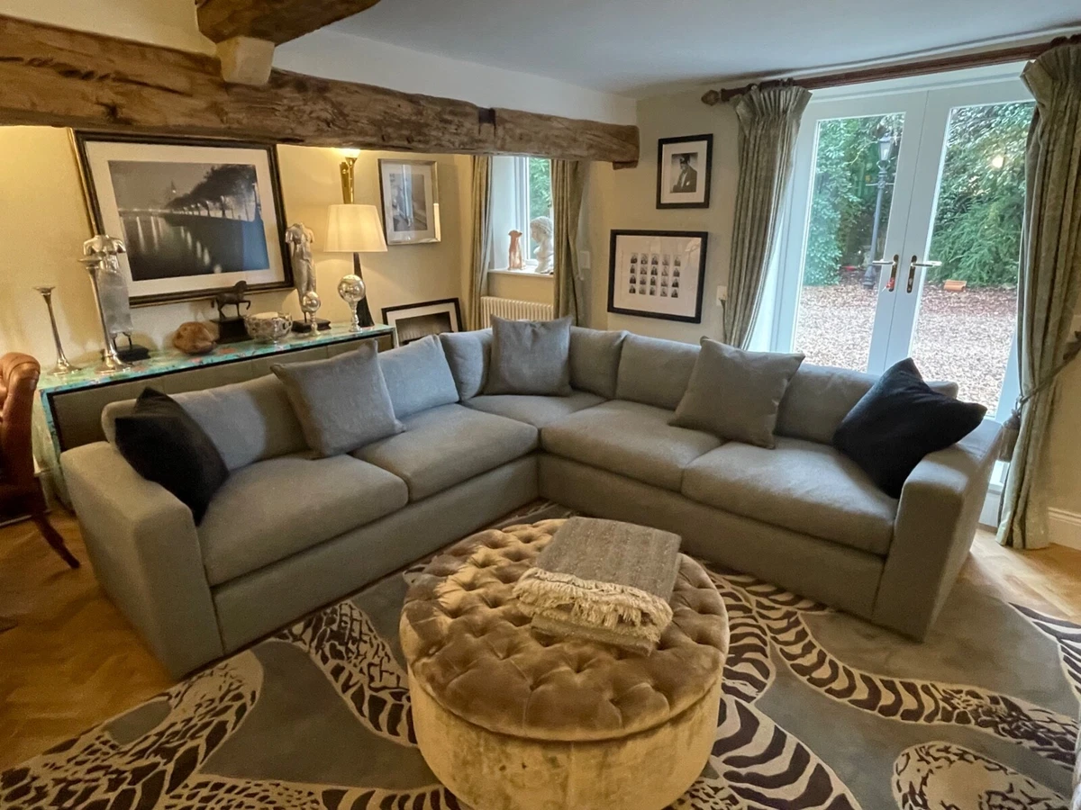 Corner sofa on sale bay window