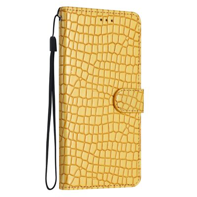 Crocodile PU Leather Flip Wallet Phone Case for Xiaomi Redmi Note 10 Pro Max