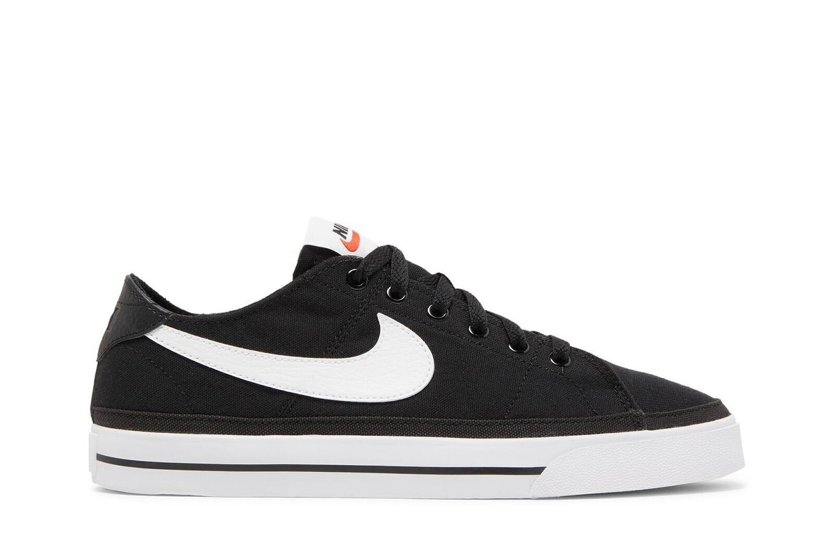 Nike Court Legacy Canvas 'Black White' CZ0294-001 Women's Sizes | eBay