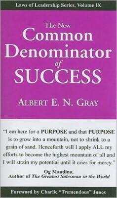 The New Common Denominator Of Success