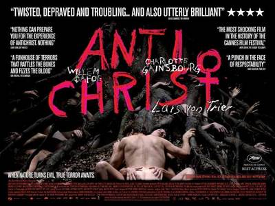 ANTICHRIST Movie POSTER 30x40 Willem Dafoe Charlotte Gainsbourg