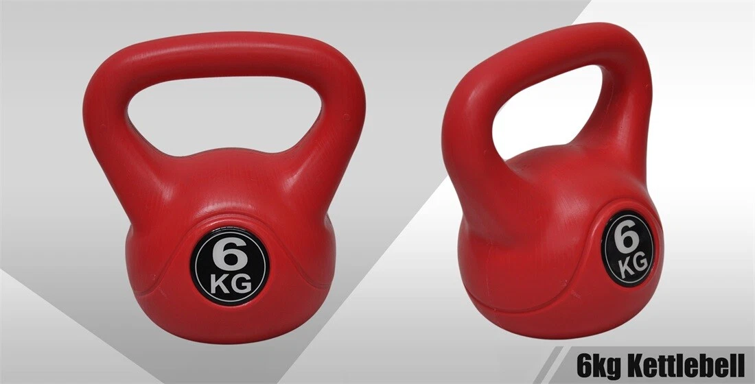 6kg Kettlebell Home Gym Kettlebell Weight Fitness Exercise Red