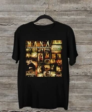 NEW Collection Mana Band Music Short Sleeve Cotton Black All Size T-Shirt AM456