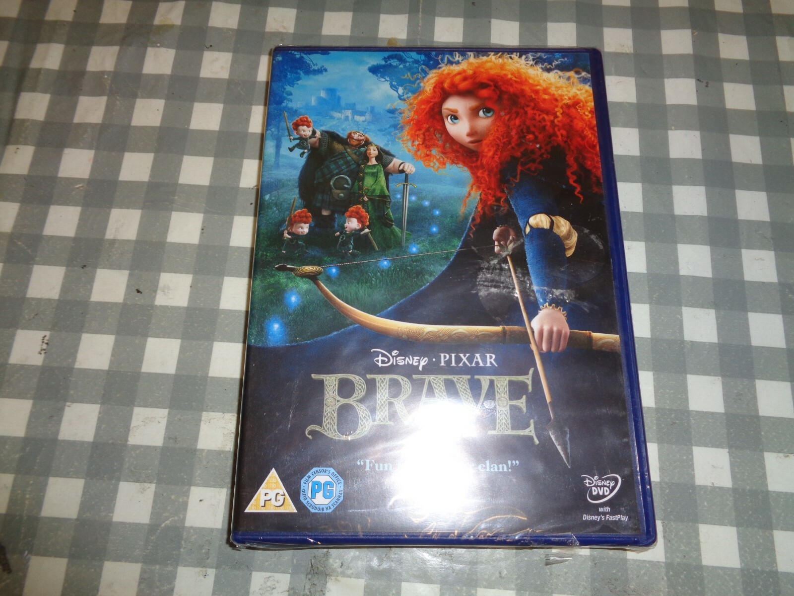 Brave DVD (2012) Mark Andrews cert PG NEW,FREE P+P