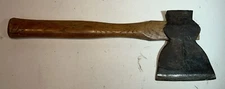 AA&T CO. American Axe And Tool Broad Axe Hatchet Whale Tail Bevels Antique Vtg