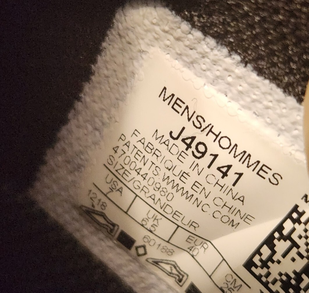 Scarpe da trekking Merrell Cham 7 lavorate a maglia blu USA taglia 7 suole Vibram