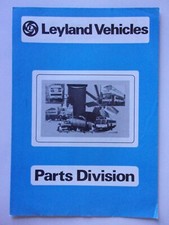 LEYLAND VEHICLES PARTS DIVISION orig 1979 1980 UK Mkt Publicity Sales Brochure