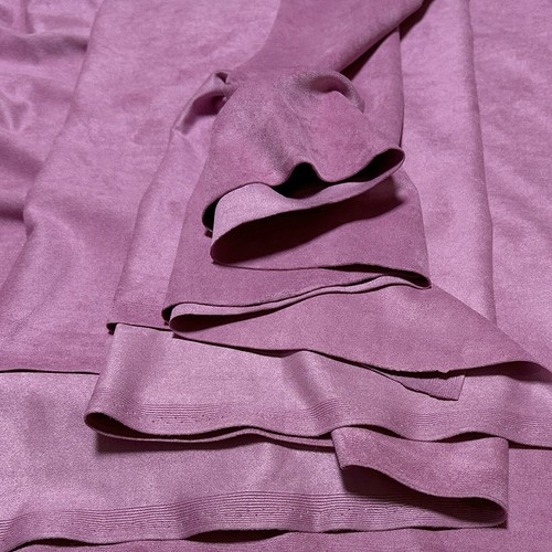 HEAVY JACKET GRADE FAUX SUEDE LEATHER LIKE FABRIC CLOTH CAR UPHOLSTERY SOFA 60"W - Picture 542 of 552