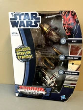 Star Wars Titanium Series Die-Cast Metal, 2012, AT-TE, Hailfire Droid, Gunship