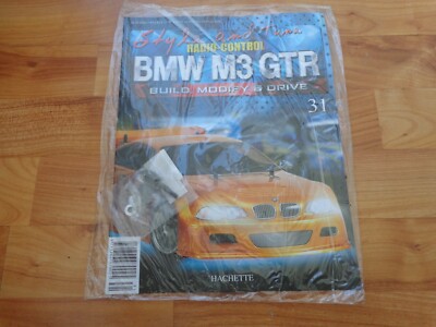 1/10 Hachette BMW M3 GTR RC T4SN Thunder Tiger Modellauto Bausatz Heft 31