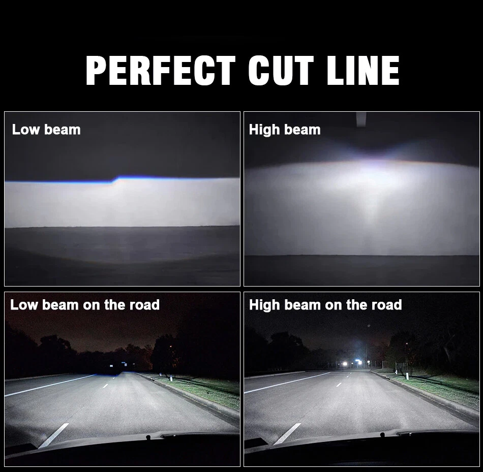 2x Front Stock HID Headlight Bulbs for Cadillac Escalade 2007-2014 High-Low Beam - Image 4 of 4