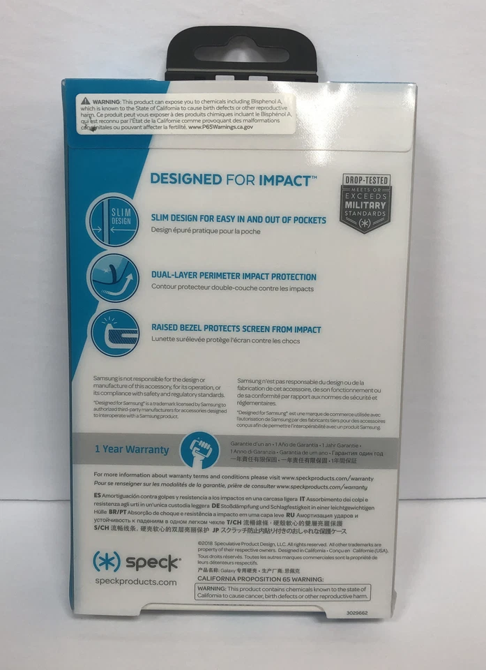 Speck  Samsung Galaxy J7 Case (2018) Gemshell Quartz Pink - Image 2 of 3