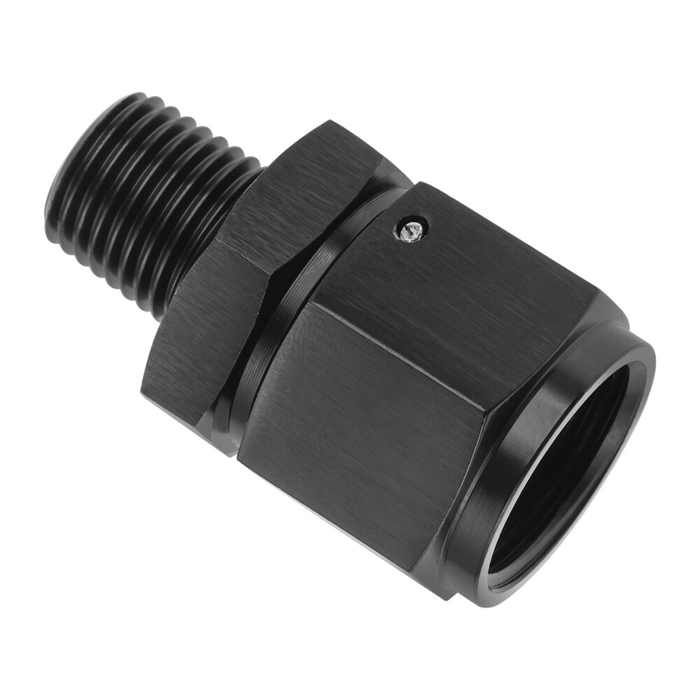 Flare Swivel Adapter XRP 8 AN Female Flare Swivel Coupling - Straight Thread Fitting In Blue/Red AN Swivel Coupling