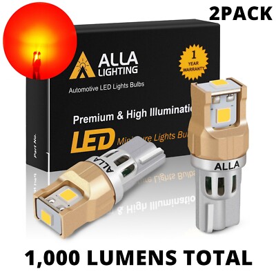 LED Red 912 3rd Brake Light Bulbs for Dodge RAM 1500, Heavy Duty Aluminum Sink