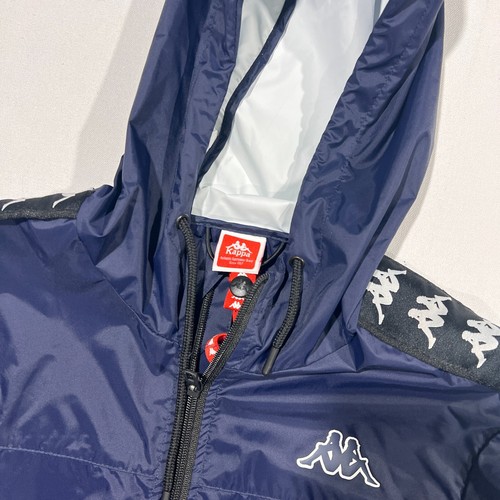 kappa wind breaker navy white black 18223 Herren Small Jacke - Bild 5 von 12