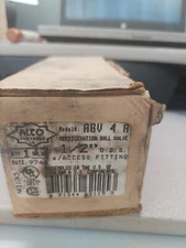 Alco Controls ABV4A Refrigeration Ball Valve.NEW OLD STOCK.FREE SHIPPING.