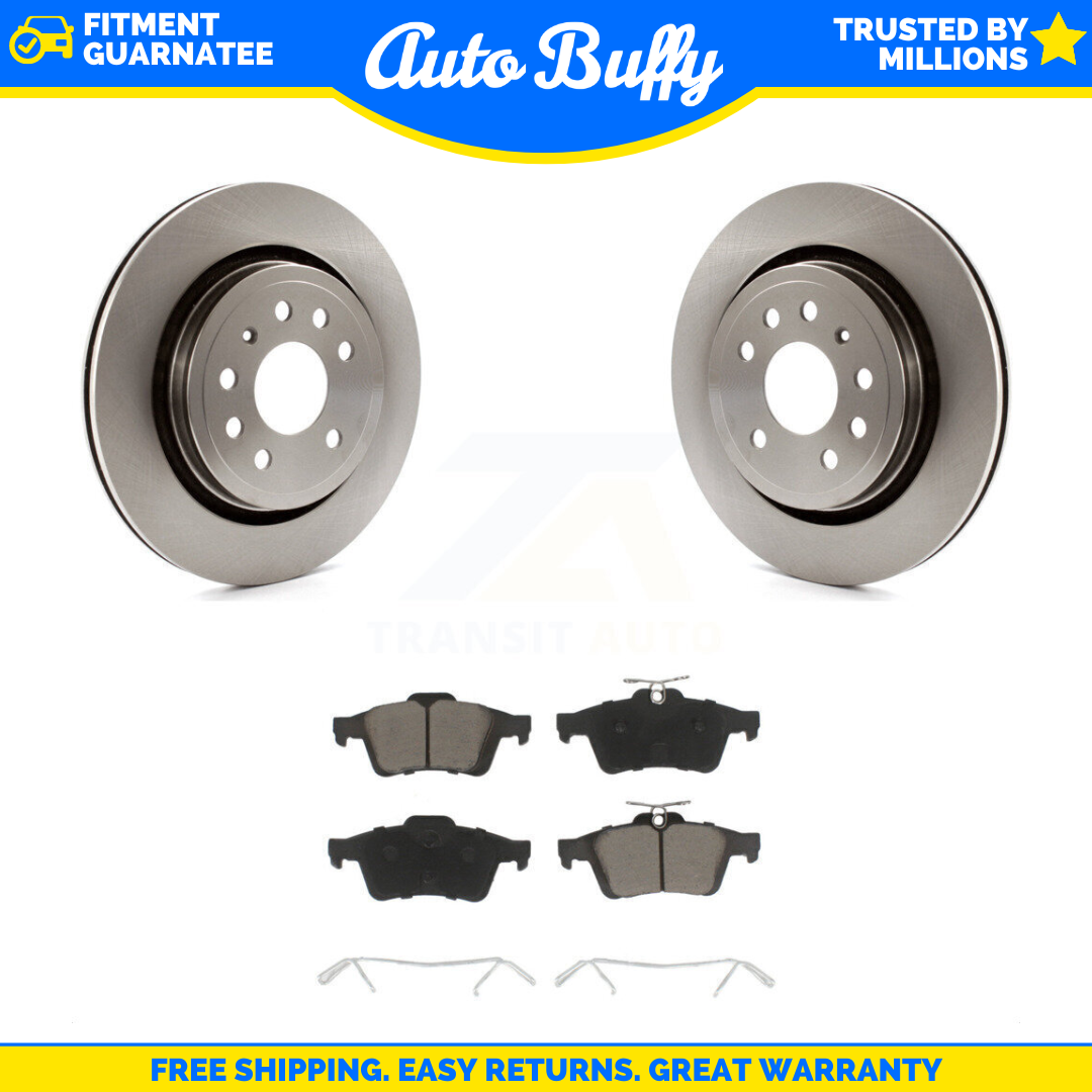AutoShack Front Drilled & Slotted Brake Rotors Ceramic Brake Pads | Replacement For Saab 9-2X Subaru Legacy Outback Baja Impreza 2003-2008 Forester AWD | E-Coated | 6-PC Brake Kit | ShadowGuard - Foto 10