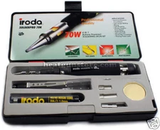 Iroda SOLDERPRO 70, SP70, SP-70 Butane Gas Soldering Iron Kit