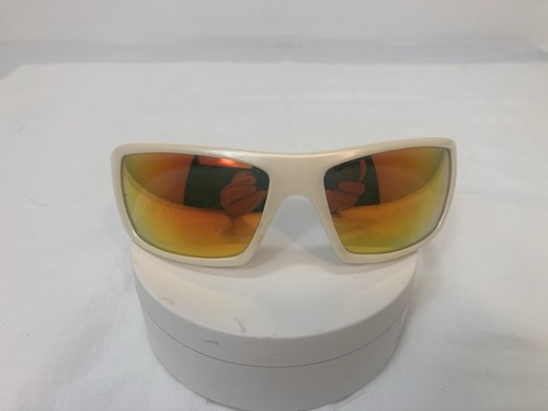 Stihl Pyramex Goliath PZ874 Pearlized White Mirrored Orange Safety Sunglasses