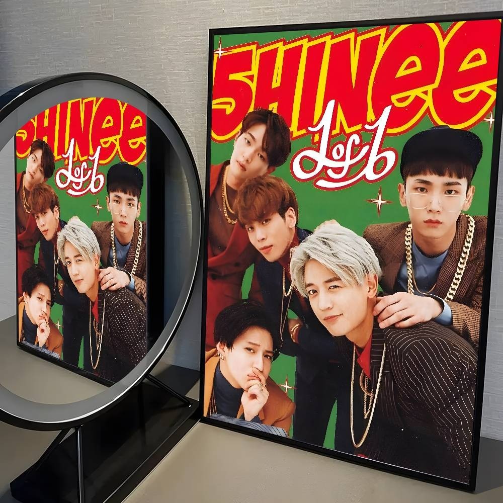 SHINEE OT5 ONEW JONGHYUN KEY MINHO TAEMIN SHAWOL FANMADE POSTER