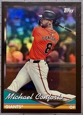 2024 Topps Archives - 1994 Topps Michael Conforto #285 Black Foilboard