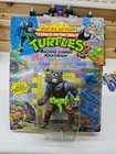 Vintage 1991 TMNT Wacky Action Machine Gunnin’ Rocksteady SEALED