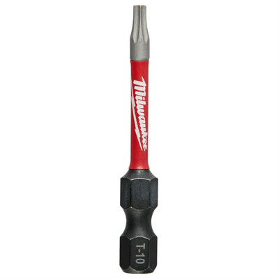 Milwaukee Tool Shockwave T10 Torx 2 in. Power Bit