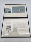 Fleetwood 1979 China Great Wall First Day Cover Stamp Set Souvenir Sheet