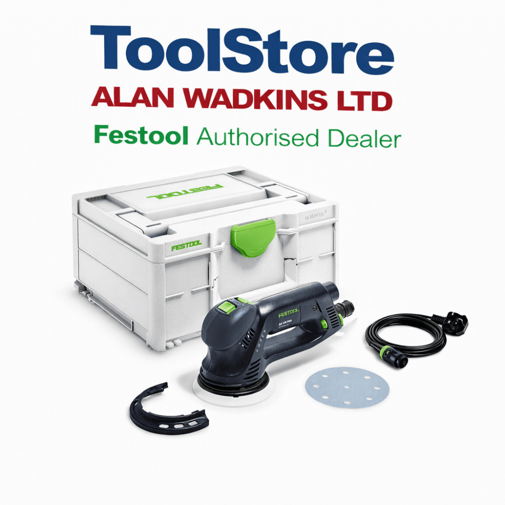 Festool RO125 Rotex Sander 240V 125mm Eccentric Sander In Systainer 576033