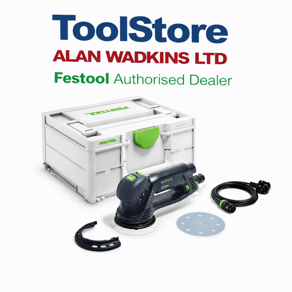 Festool RO125 Rotex Sander 240V 125mm Eccentric Sander In Systainer 576033