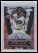 2022 Onyx Premium - Silver Foil #OP-ML Marco Luciano #/260