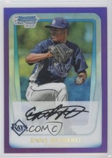 2011 Bowman Chrome Prospects Purple Refractor 138/799 Enny Romero #BCP192 0c2
