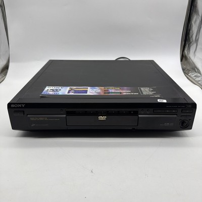 SONY DVP-C660 CD/DVD 5-DISC CHANGER - SERVICED - CLEANED - TESTED - No REMOTE