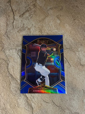 2021 Panini Select Andres Gimenez Rookie Blue Prizm #117/149