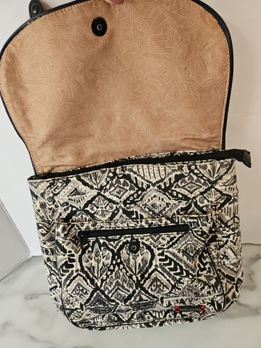 Sakroots Foldover Convertible Crossbody BackPack Handbag Adjustable Strap - Picture 11 of 19