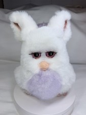 Furby Emototronic Sleepy Purple 2005 de colección con ojos naranja/rosa pintados personalizados