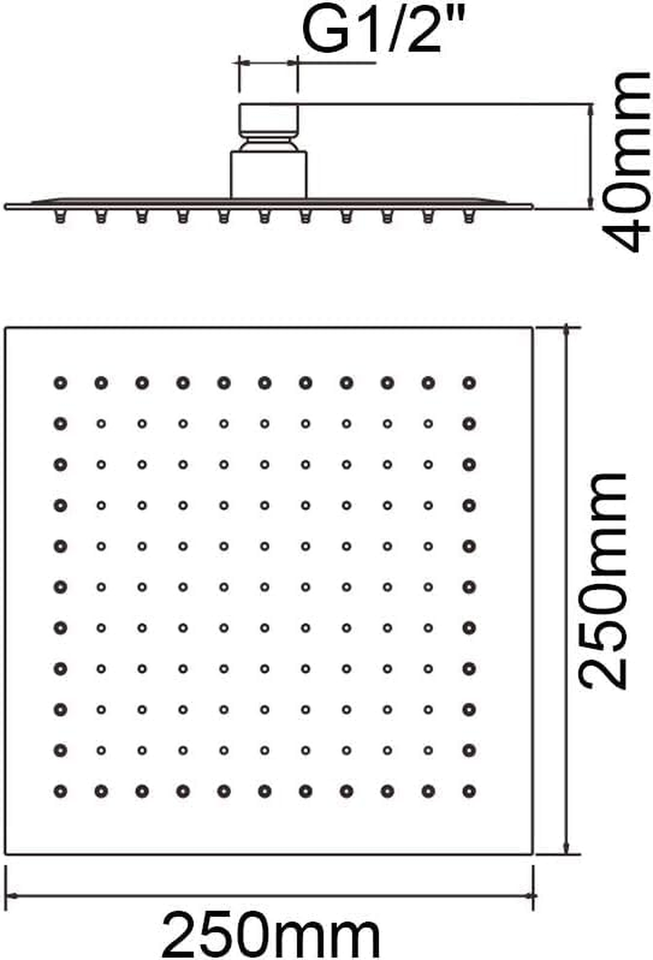 Soffione Doccia Rotondo Da 10 Pollici, Soffione Doccia In Acciaio Inossidabile Soffione Doccia A Risparmio Idrico Acciaio Inossidabile 304 Girevole A 360 Facile Da Installare E Pulire Rotondo Da 86136670