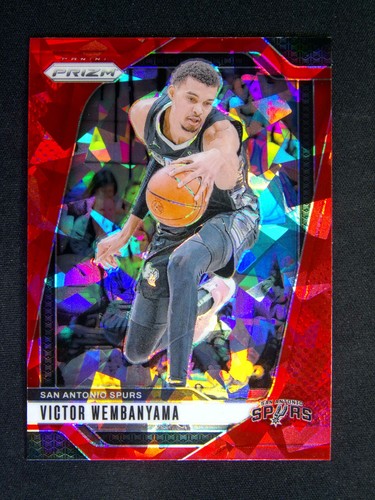 2024-25 Panini Prizm Victor Wembanyama #172 Red Ice#F001