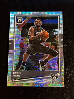 Kyrie Irving 2020-21 Panini Optic Target Holo Silver Pulsar #101