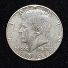 40% Silver 1966 Kennedy Half Dollar - 08-68